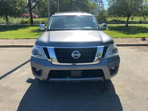 Gun Metallic 2020 Nissan Armada Platinum
