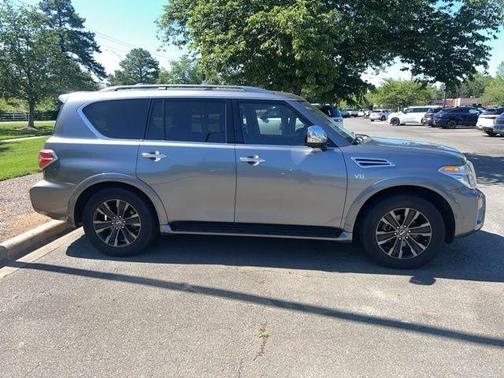 Gun Metallic 2020 Nissan Armada Platinum