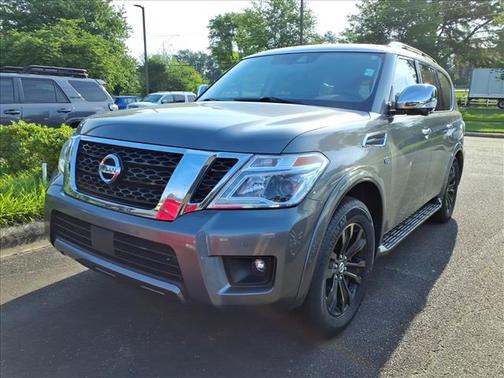 Gun Metallic 2020 Nissan Armada Platinum
