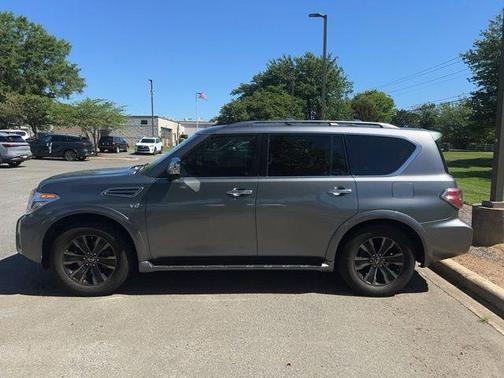 Gun Metallic 2020 Nissan Armada Platinum