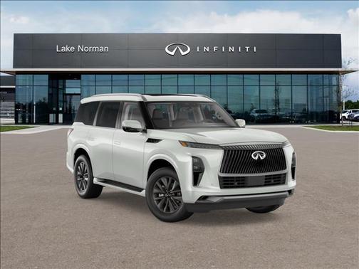 Radiant White 2026 INFINITI QX80 PURE