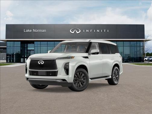 Radiant White 2026 INFINITI QX80 PURE