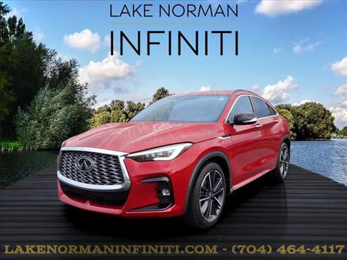 Dynamic Sunstone Red 2023 INFINITI QX55 SENSORY