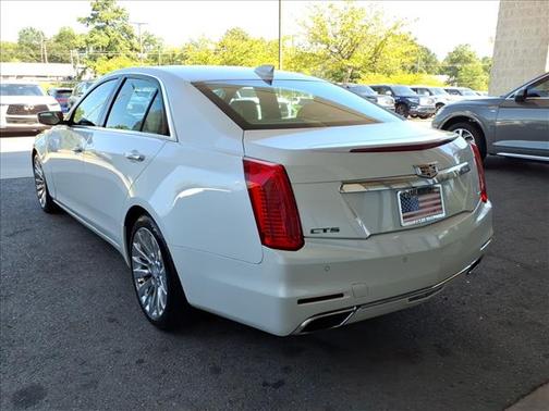 Crystal White Tri-Coat 2015 Cadillac CTS 3.6L Luxury