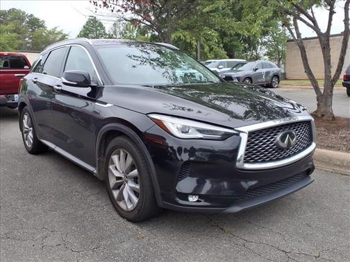 Black Obsidian 2020 INFINITI QX50 Luxe