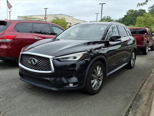 Black Obsidian 2020 INFINITI QX50 Luxe