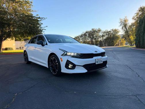 Glacial White Pearl 2021 Kia K5 GT-Line