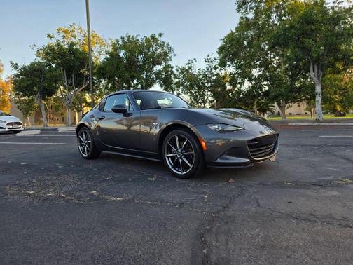 Gray 2017 Mazda MX-5 Miata RF Grand Touring