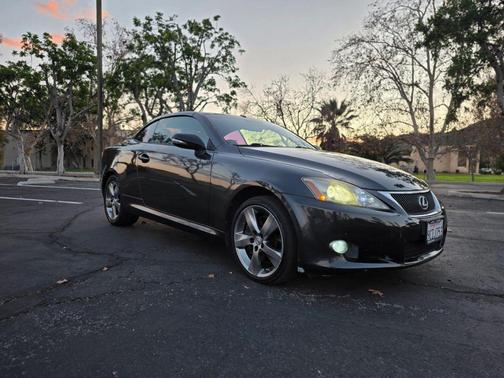 Grey 2010 Lexus IS 350C Base