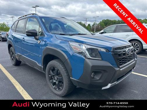 Geyser Blue 2022 Subaru Forester Wilderness