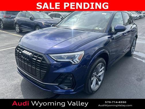 Navarra Blue Metallic 2025 Audi Q3 Premium 45 TFSI S line quattro Tiptronic