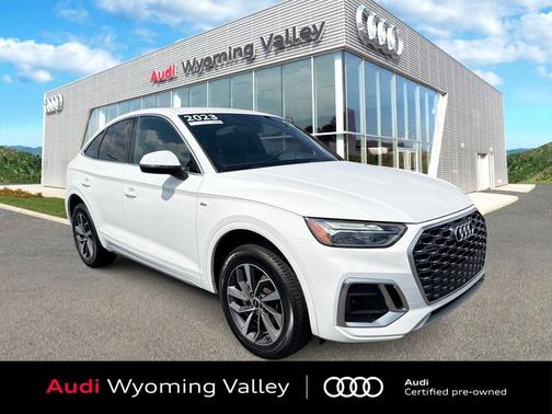 Ibis White 2023 Audi Q5 45 S line Premium Plus