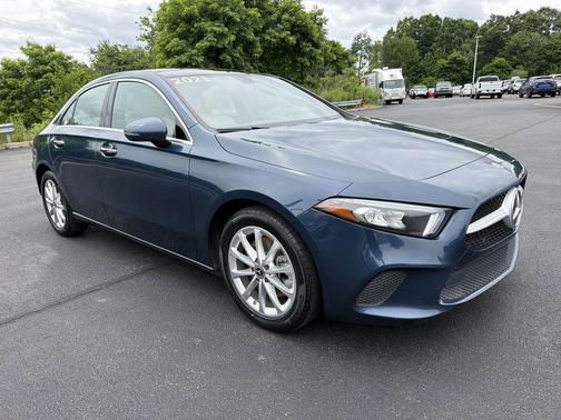 Denim Blue Metallic 2021 Mercedes-Benz A-Class 4MATIC