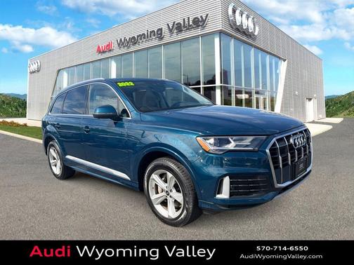 Galaxy Blue Metallic 2022 Audi Q7 45 Premium Plus
