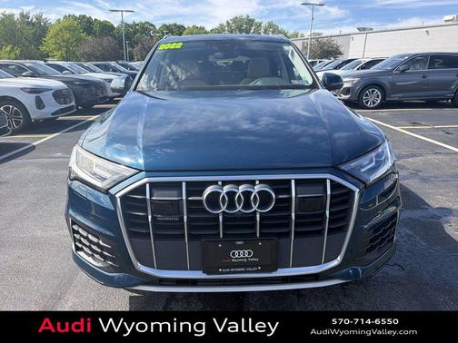 Galaxy Blue Metallic 2022 Audi Q7 45 Premium Plus