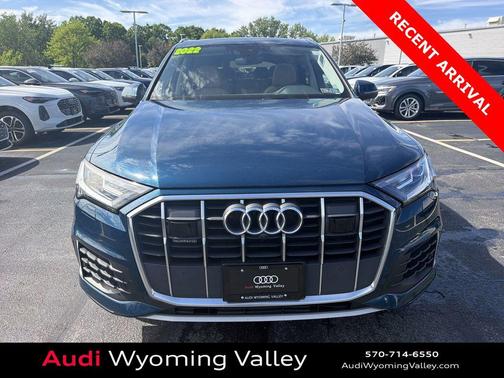 Galaxy Blue Metallic 2022 Audi Q7 45 Premium Plus