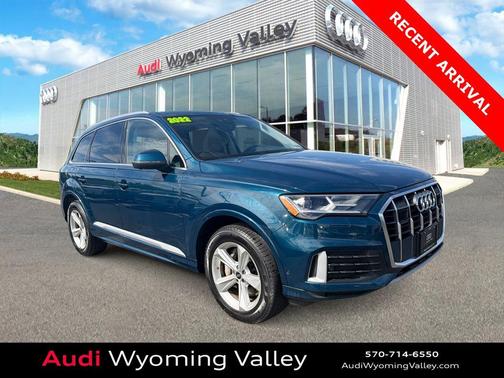 Galaxy Blue Metallic 2022 Audi Q7 45 Premium Plus