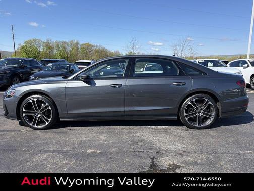 daytona gray pearl effect 2026 Audi A8 55 TFSI quattro Tiptronic