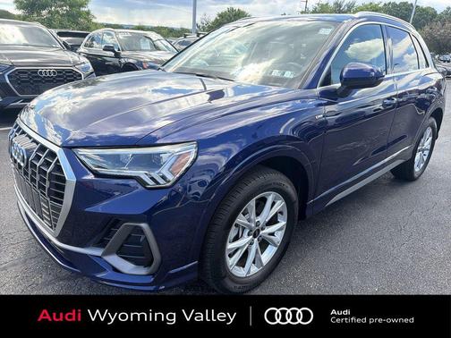 Navarra Blue Metallic 2024 Audi Q3 Premium 45 TFSI S line quattro Tiptronic