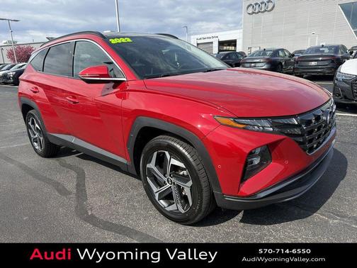 Calypso Red 2022 Hyundai TUCSON Limited