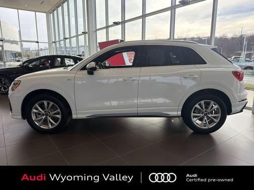 Arkona White 2025 Audi Q3 Premium 45 TFSI S line quattro Tiptronic