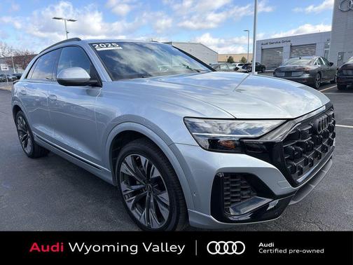 Satellite Silver Metallic 2025 Audi Q8 55 Premium