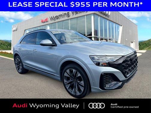Satellite Silver Metallic 2025 Audi Q8 55 Premium