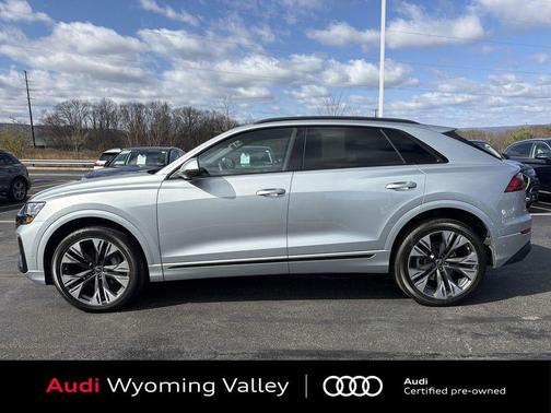 Satellite Silver Metallic 2025 Audi Q8 55 Premium