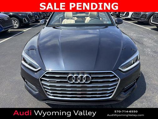 Moonlight Blue Metallic/Black Roof 2018 Audi A5 2.0T Premium Plus