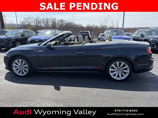 Moonlight Blue Metallic/Black Roof 2018 Audi A5 2.0T Premium Plus