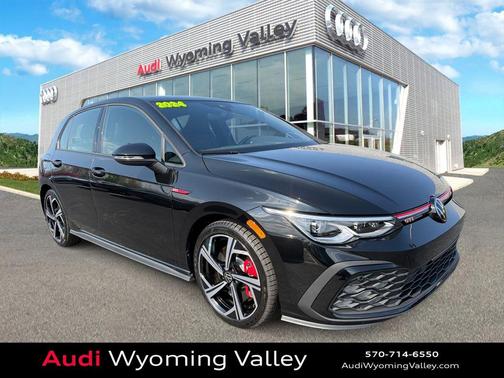Black Metallic 2024 Volkswagen Golf GTI 2.0T SE DSG