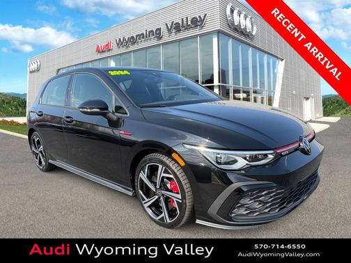 Black Metallic 2024 Volkswagen Golf GTI 2.0T SE DSG