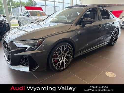 Gray 2026 Audi RS 3 TFSI quattro S tronic