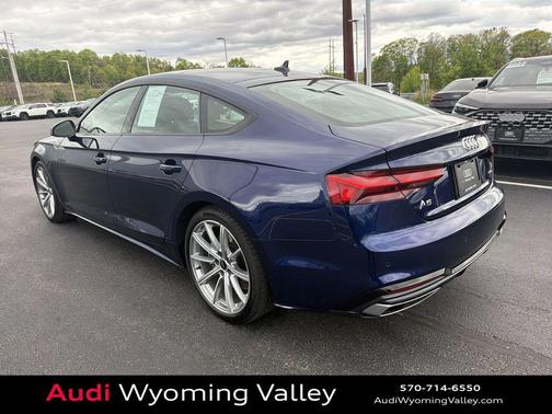 Navarra Blue Metallic 2025 Audi A5 Sportback 45 S Line Premium
