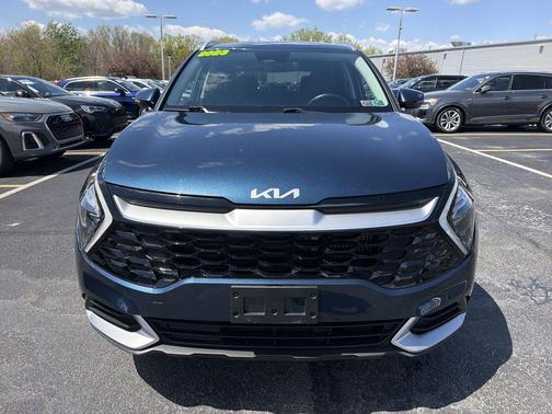 Vesta Blue 2023 Kia Sportage Hybrid EX