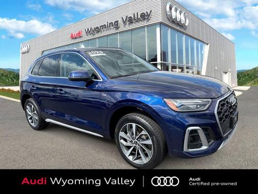 Navarra Blue Metallic 2023 Audi Q5 45 S line Premium