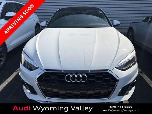 Glacier White Metallic 2023 Audi A5 Sportback 45 S Line Premium