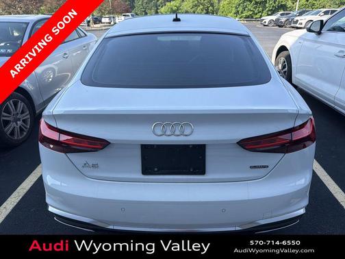 Glacier White Metallic 2023 Audi A5 Sportback 45 S Line Premium