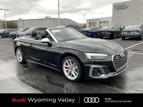 Mythos Black Metallic/Black Roof 2021 Audi S5 3.0T Premium Plus