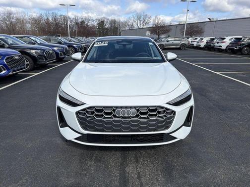 Glacier White Metallic 2025 Audi A5 Premium Plus TFSI quattro S tronic
