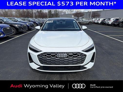 Glacier White Metallic 2025 Audi A5 Premium Plus TFSI quattro S tronic