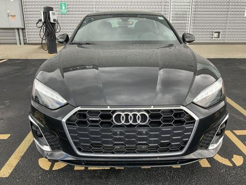 Mythos Black Metallic 2023 Audi A5 Sportback 45 S Line Premium