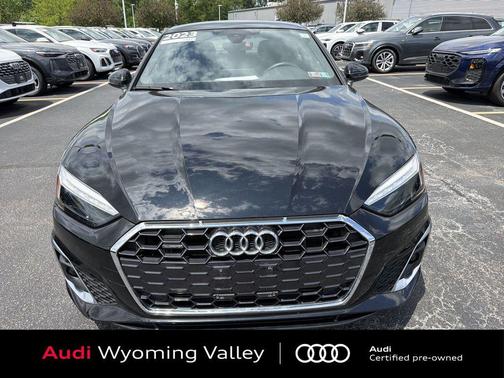 Mythos Black Metallic 2023 Audi A5 Sportback 45 S Line Premium