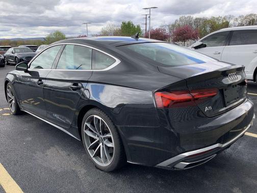 Mythos Black Metallic 2023 Audi A5 Sportback 45 S Line Premium