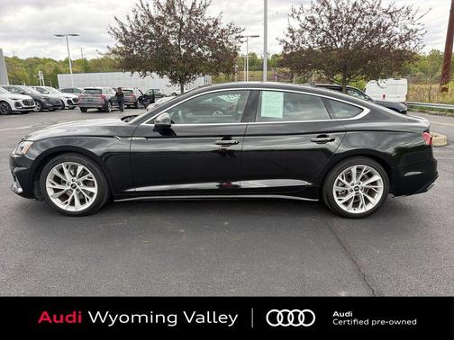 Mythos Black Metallic 2023 Audi A5 Sportback Premium