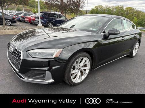 Mythos Black Metallic 2023 Audi A5 Sportback Premium