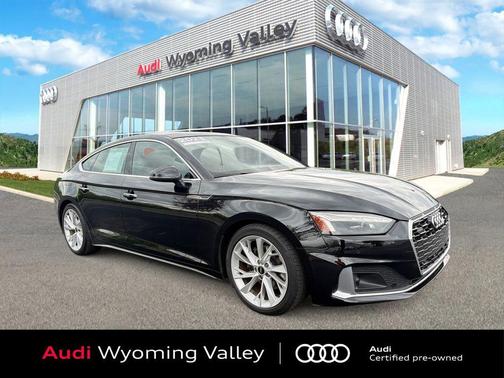 Mythos Black Metallic 2023 Audi A5 Sportback Premium