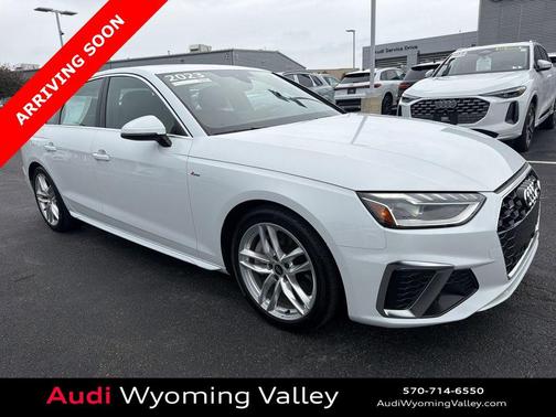 Glacier White Metallic 2023 Audi A4 45 S line Premium