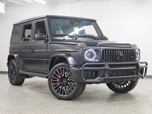 2025 Mercedes-Benz AMG G 63 NO Waiting Yes Only 27 Miles Night Pkg Mango Fully Loaded