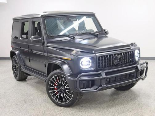 2025 Mercedes-Benz AMG G 63 NO Waiting Yes Only 27 Miles Night Pkg Mango Fully Loaded